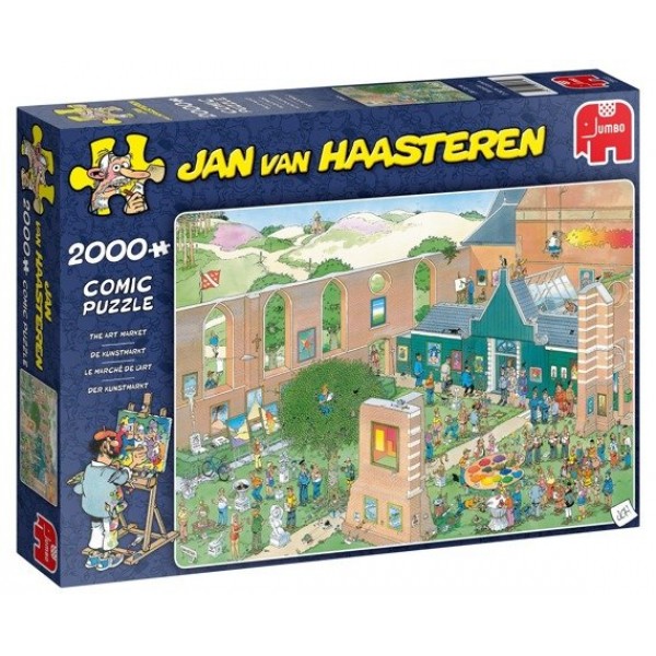 Aukcja dzieł sztuki, Jan van Hasssteren (2000el.)  - Sklep Art Puzzle